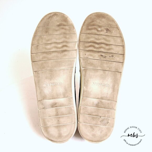 Vince Preston Suede Slip Ons - Picture 3 of 12